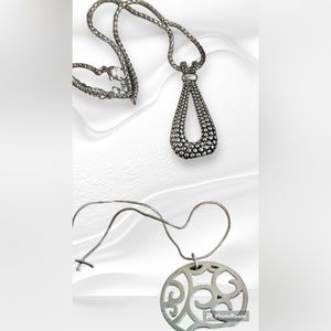 Beautiful necklace sterling silver